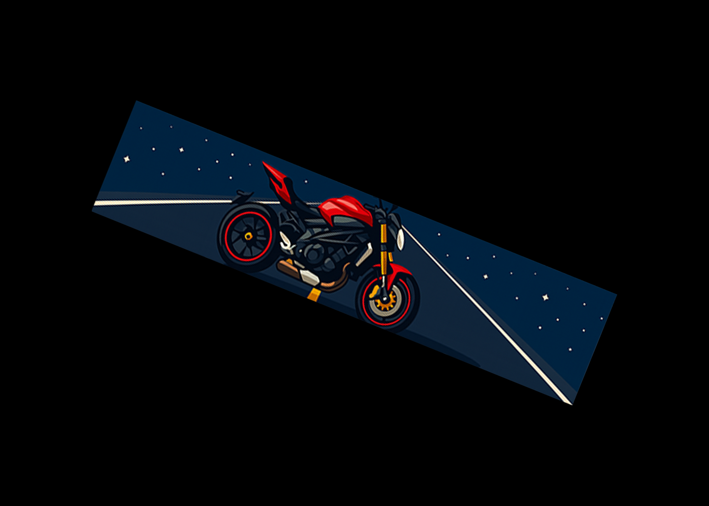 Midnight Brutale 1000RR Key Tag