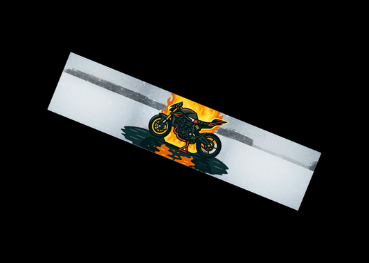 Brutale 1000RR On Fire Key Tag